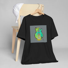 Load image into Gallery viewer, Electric Guitar Art T-Shirt — Colorful Retro Music Tee
