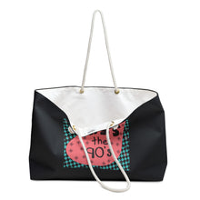 Load image into Gallery viewer, I Miss the 90s Weekender Bag — Retro Throwback Travel Tote
