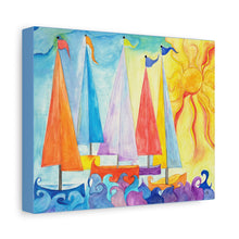 Load image into Gallery viewer, Sailboat Canvas Art Matte Canvas, Stretched 1.25&quot;
