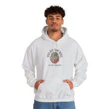 Load image into Gallery viewer, Mindfulness Sweatshirt — Calm &amp; Centered Hooded Sweatshirt
