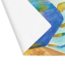 Load image into Gallery viewer, Crab King Placemat — Coastal Blue Seafood Table Decor
