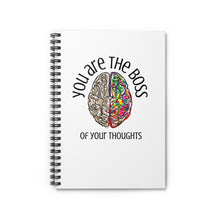 Load image into Gallery viewer, You Are the Boss of Your Thoughts Journal-Notebook
