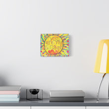 Load image into Gallery viewer, You Are My Sunshine Matte Canvas Wall Art — Bright Sunburst Nursery Decor
