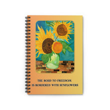 Load image into Gallery viewer, Spiral Notebook - Sunflower Journal
