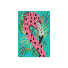 Load image into Gallery viewer, Flamingo Garden Flag – Vibrant Flamingo Yard Banner for Summer Decor
