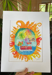 Blasst 2022- Buckeye Lake Star Spangled Tradition Blasst Art Prints