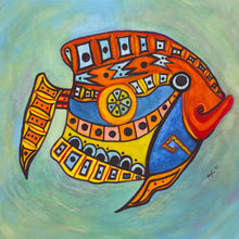 Load image into Gallery viewer, Oh Mexico 12 x 12 Fish Art Print/Poster
